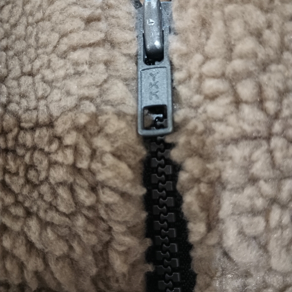 Marker Women's Tan Teddy Vest Fully Zipper Size XXLarge - Picture 10 of 12